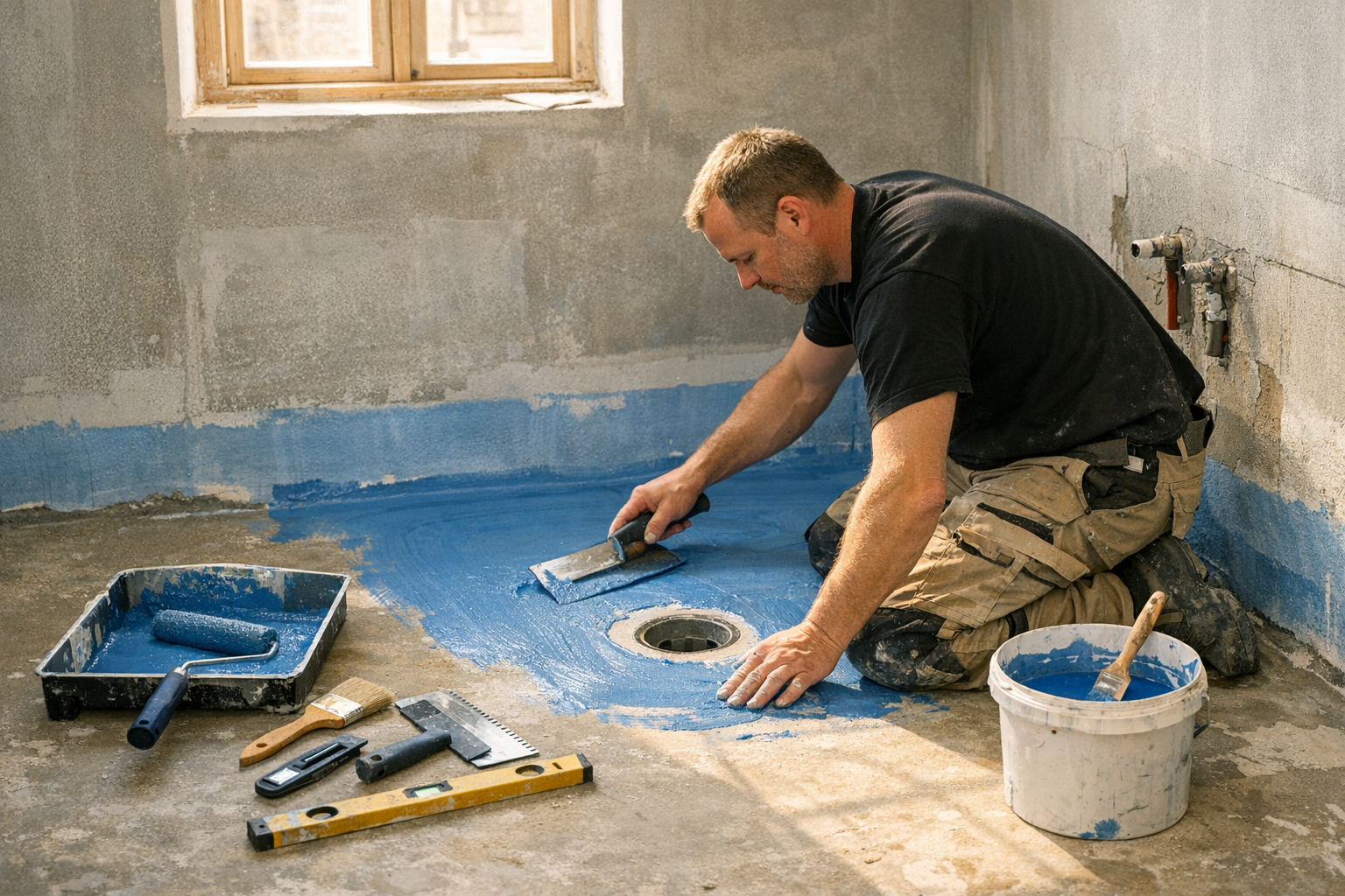 Badeværelseguides — renovering, vådrumssikring og gør-det-selv