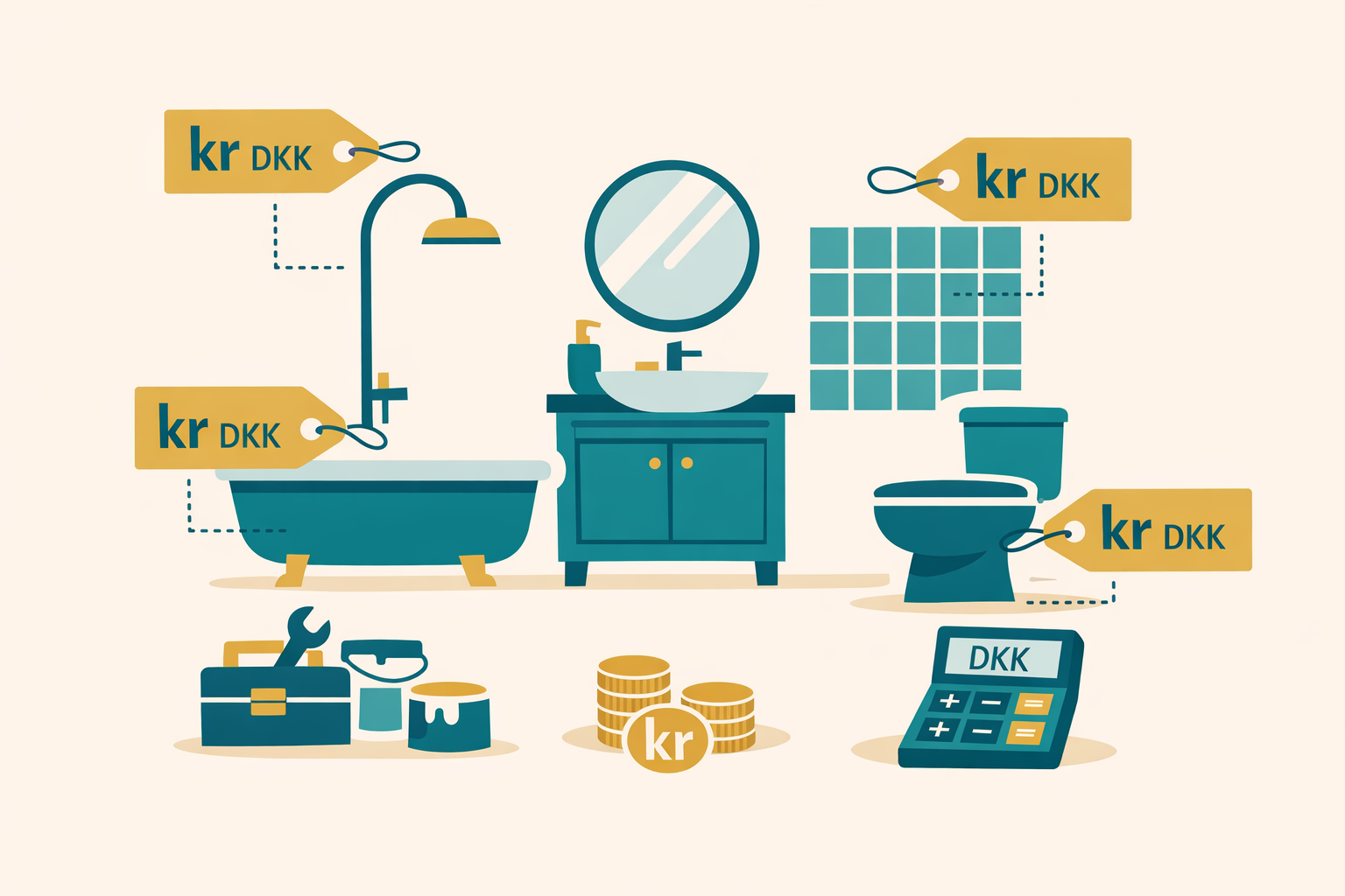 Badeværelsespriser — komplet prisoversigt for renovering